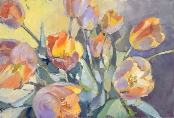 Painting #347 2022 oil on canvas 50x73 cm
